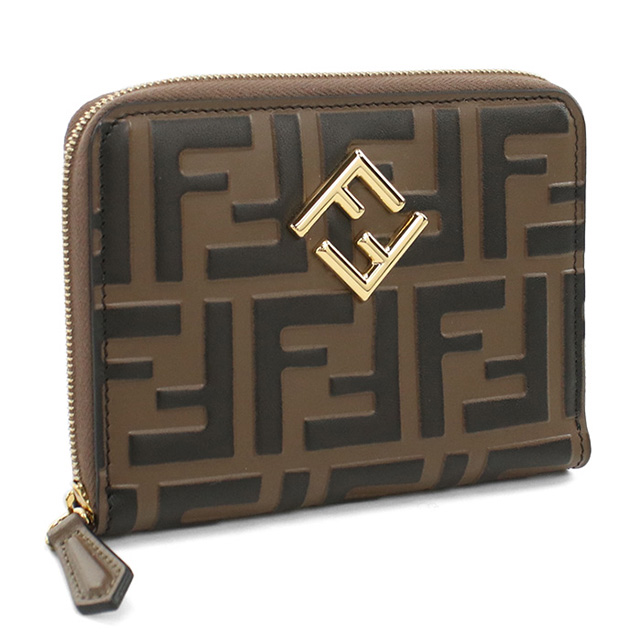 フェンディ ラウンドファスナー財布 レディース ブランド FENDI 8M0508 ブラウン 財布_3