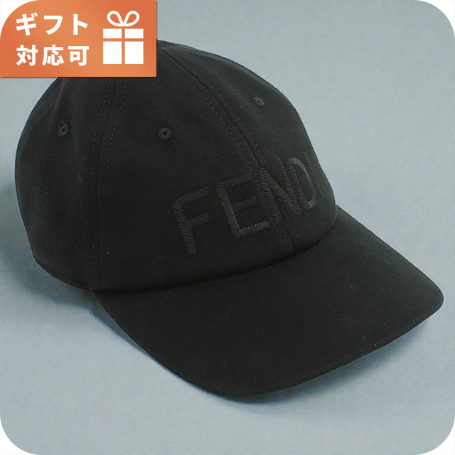 フェンディ キャップ メンズ ブランド FENDI FXQ969 ブラック 帽子 選べるモデル
