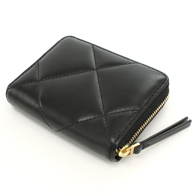 トリーバーチ ラウンドファスナー折財布 レディース ブランド Tory Burch KIRA DIAMOND QUILT レザー 159791 ブラック 財布_6
