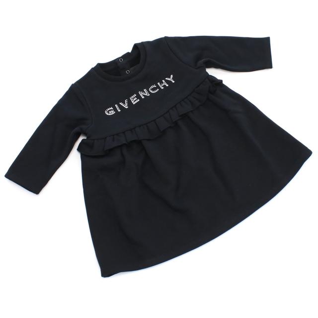 ジバンシー ワンピース ベビー GIVENCHY チュニジア H02092 ブラック