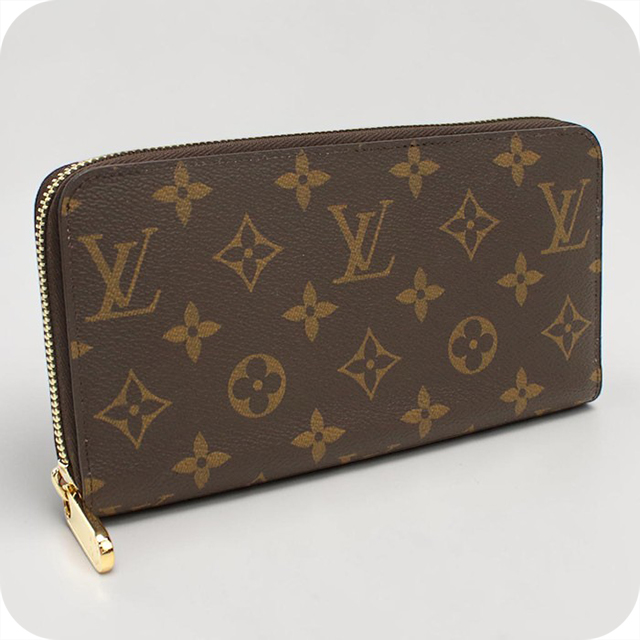 ルイヴィトン 長財布ラウンドファスナー レディース ブランド LOUIS VUITTON モノグラム M41894 ブラウン