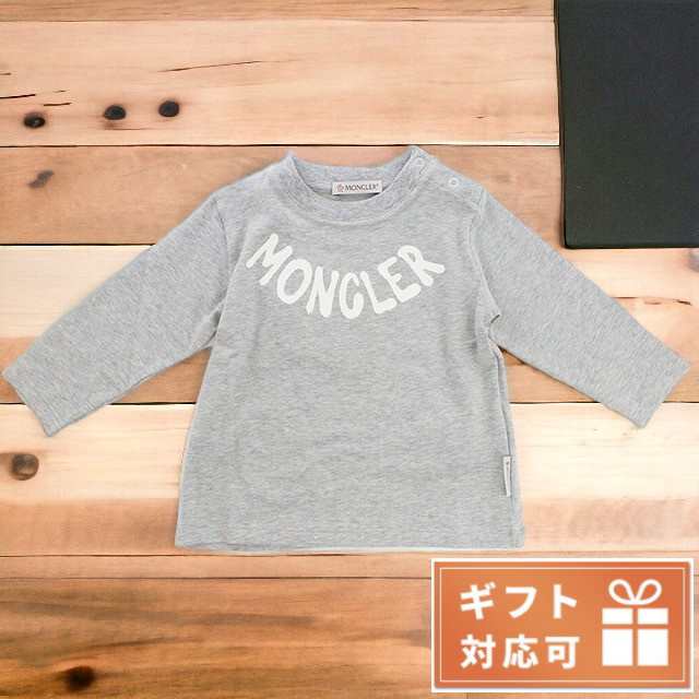 モンクレール Tシャツ ベビー MONCLER トルコ 8D00007 グレー系 ...