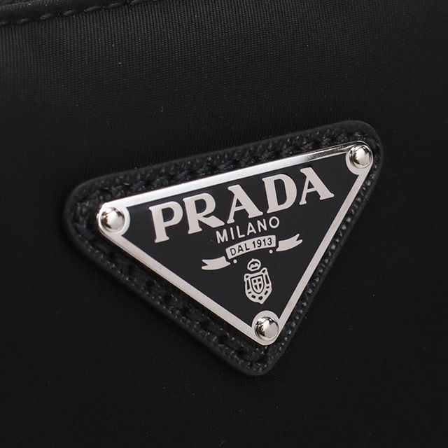 プラダ 斜め掛けショルダーバッグ メンズ ブランド PRADA TESSUTO+SAFFIANO ナイロン イタリア 2VH113 NERO ブラック バッグの通販は