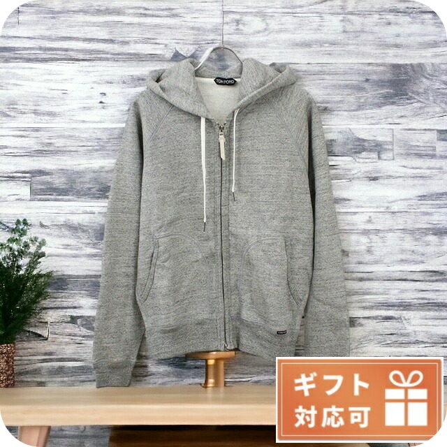 トムフォード パーカー メンズ TOM FORD コットン100%裏起毛 イタリア TFJ236 グレー系 ファッション 選べるモデルの通販は 83,310円