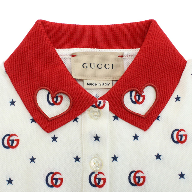 グッチ ロンパース ベビー ブランド GUCCI コットン96% ポリウレタン4 