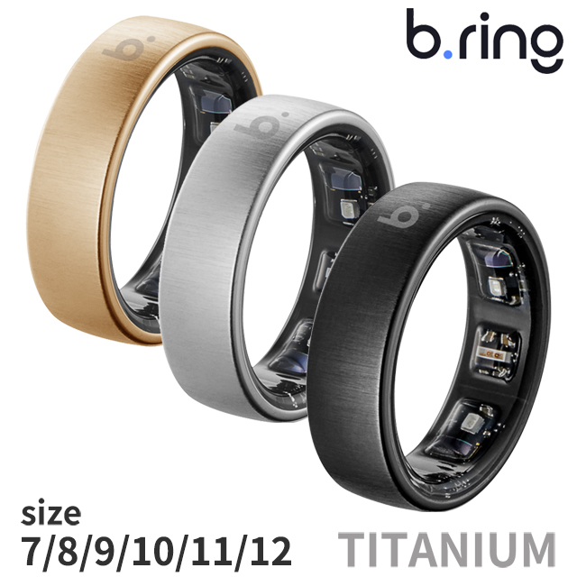 ブリング Pro G1 充電式クォーツ スマートリング ブランド メンズ レディース Bluetooth b.ring 選べるモデル