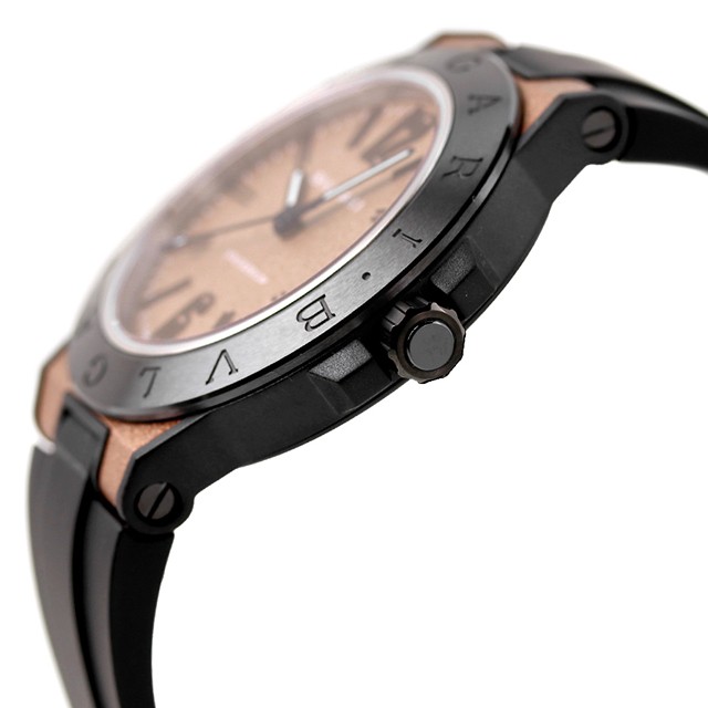 ブルガリ 時計 BVLGARI ディアゴノ マグネシウム 41mm 自動巻き メンズ 腕時計 ブランド DG41C11SMCVD  ブラウン×ブラック｜au PAY マーケット
