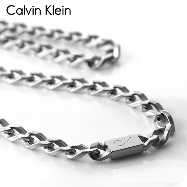 カルバンクライン ネックレス メンズ ブランド CALVIN KLEIN OUTLOOK 35000251 シルバー アクセサリー
