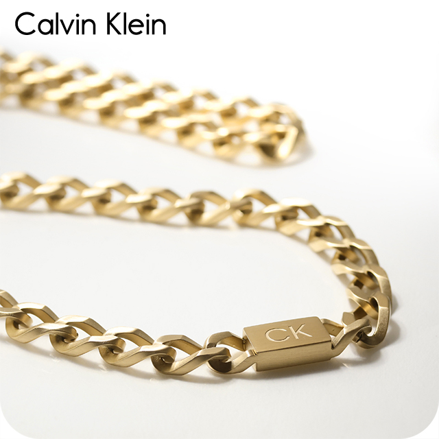 カルバンクライン ネックレス メンズ ブランド CALVIN KLEIN OUTLOOK 35000252 ゴールド アクセサリー