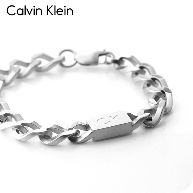 カルバンクライン ブレスレット メンズ ブランド CALVIN KLEIN OUTLOOK 35000254 シルバー アクセサリー