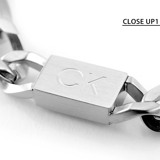 カルバンクライン ブレスレット メンズ ブランド CALVIN KLEIN OUTLOOK 35000254 シルバー アクセサリー_2
