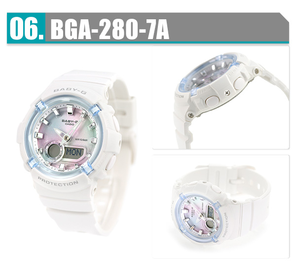 ベビーg ベビージー baby-g 腕時計 レディース BGA-280 ワールドタイム BGA-280 時計 CASIO カシオ プレゼント ギフト_6