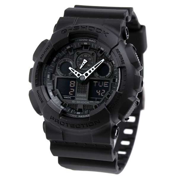gショック ジーショック G-SHOCK ブラック 黒 GA-100-1A1DR Newコンビネーションモデル フルブラック 黒 CASIO カシオ  腕時計 メンズの通販はau PAY マーケット - 腕時計のななぷれ | au PAY マーケット－通販サイト