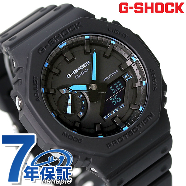 gショック ジーショック G-SHOCK クオーツ GA-2100-1A2 2100シリーズ ワールドタイム オールブラック 黒 CASIO カシオ 腕時計 メンズの通販は