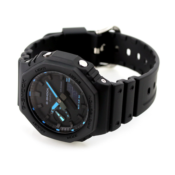 gショック ジーショック G-SHOCK クオーツ GA-2100-1A2 2100シリーズ ワールドタイム オールブラック 黒 CASIO カシオ 腕時計 メンズ_3