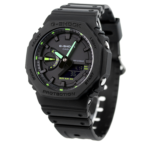 gショック ジーショック G-SHOCK クオーツ GA-2100-1A3 アナログデジタル 2100シリーズ オールブラック 黒 CASIO カシオ 腕時計 メンズ_1