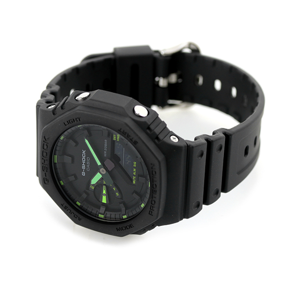 gショック ジーショック G-SHOCK クオーツ GA-2100-1A3 アナログデジタル 2100シリーズ オールブラック 黒 CASIO カシオ 腕時計 メンズ_3