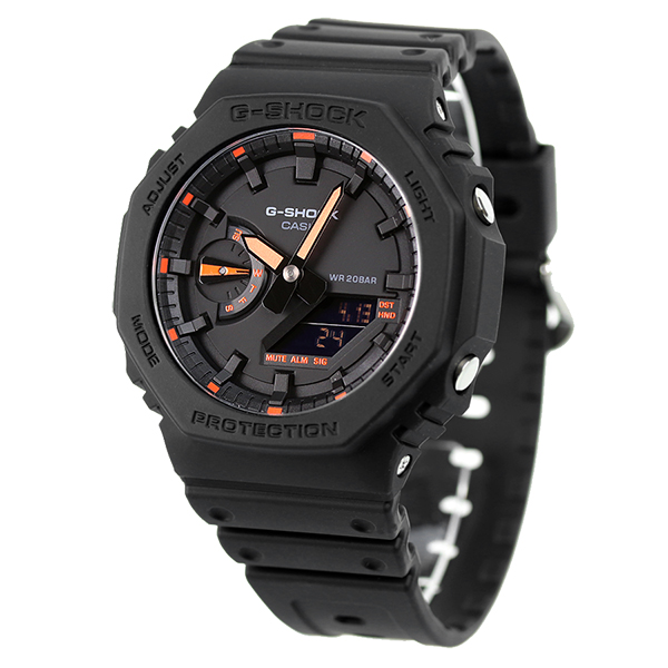 gショック ジーショック G-SHOCK クオーツ GA-2100-1A4 アナログデジタル 2100シリーズ オールブラック 黒 CASIO カシオ 腕時計 メンズ_1