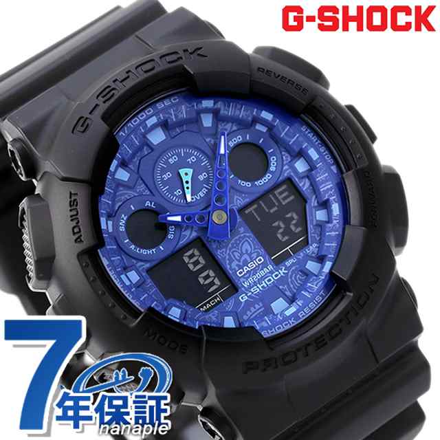 【電池交換済】CASIO カシオ　G-SHOCK GA100 ブラック