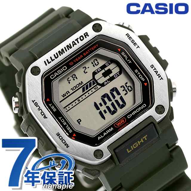 CASIO カシオ クオーツ MWD-110H-3AV スタンダード 海外モデル メンズ