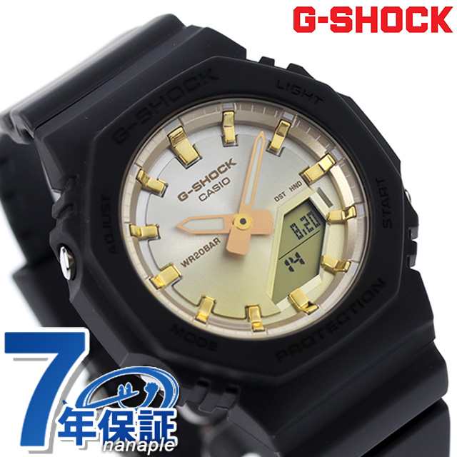 gショック ジーショック G-SHOCK GMA-P2100SG-1A アナログデジタル レディース 腕時計 ブランド カシオ casio アナデジ シャンパンゴールド ブラック 黒の通販は