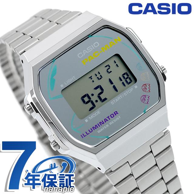 新品未使用品　CASIO パックマンコラボ A168WEPC-7AJR シルバー Classic Line カシオ クラシック パックマン コラボ A168WEPC-7AJR
