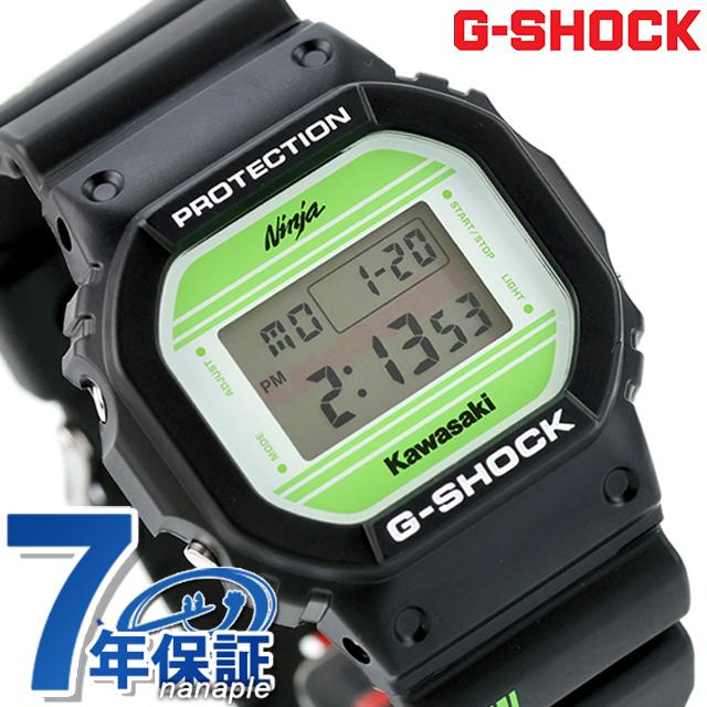 gショック ジーショック G-SHOCK クォーツ 電池式 DW-5600KAWA22-1PF Kawasakiコラボモデル 海外モデル メンズ 腕時計 ブランド カシオ casio デジタル ホワイト ブラック 黒 おしゃれ 防水 軽い プレゼント 男性 実用的の通販は