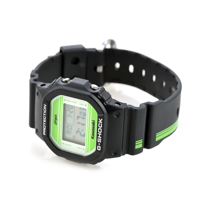 gショック ジーショック G-SHOCK クォーツ 電池式 DW-5600KAWA22-1PF Kawasakiコラボモデル 海外モデル メンズ 腕時計 ブランド カシオ casio デジタル ホワイト ブラック 黒 おしゃれ 防水 軽い プレゼント 男性 実用的_3