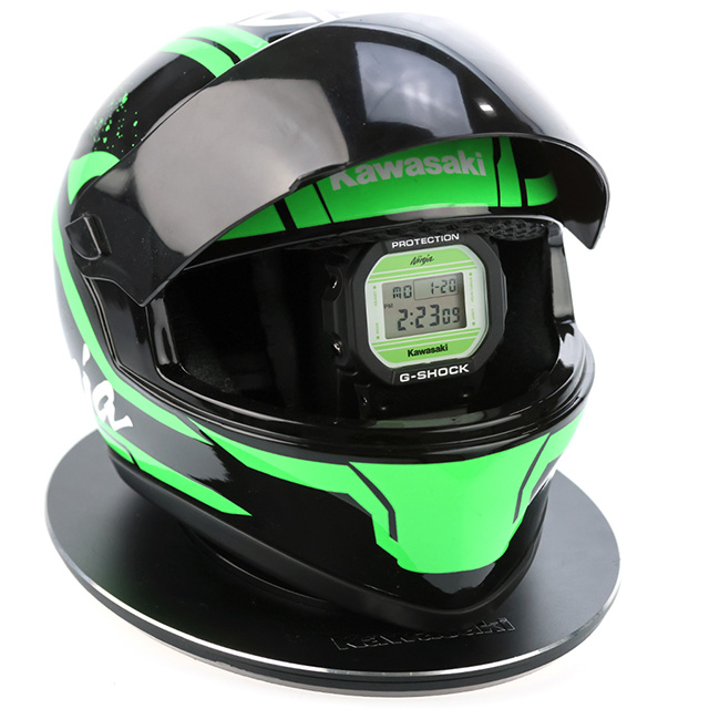 gショック ジーショック G-SHOCK クォーツ 電池式 DW-5600KAWA22-1PF Kawasakiコラボモデル 海外モデル メンズ 腕時計 ブランド カシオ casio デジタル ホワイト ブラック 黒 おしゃれ 防水 軽い プレゼント 男性 実用的_6