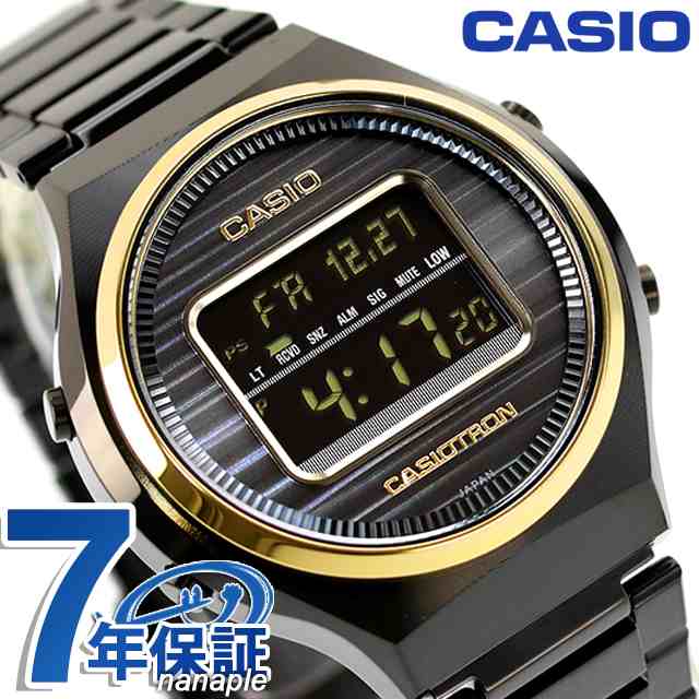 カシオ CASIO 電波ソーラー TRN-50ZE-1A カシオウオッチ50周年記念モデル カシオトロン Bluetooth メンズ 腕時計 ブランド カシオ casio デジタル ブラック 黒 おしゃれ 防水 プレゼント 男性 実用的の通販は