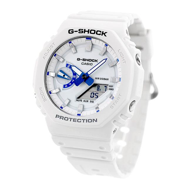 腕時計 メンズ Gショック 2100型 クォーツ ケース幅45mm 薄型 ポリウレタンベルト ゴールド/グリーン色 G-SHOCK 111QGM2100RI231