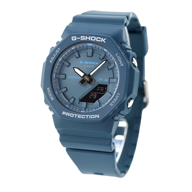 gショック ジーショック G-SHOCK クォーツ 電池式 GMA-P2100BA-2A レディース 腕時計 ブランド カシオ casio アナデジ ブルー おしゃれ 防水 文字盤 大きい プレゼント 女性 実用的_1