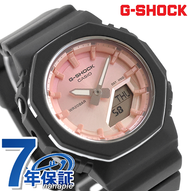 gショック ジーショック 2100 G-SHOCK クォーツ 電池式 GMA-P2110SC-4A レディース 腕時計 ブランド カシオ casio アナデジ ピンク ブラック 黒 おしゃれ 防水 かわいい プレゼント 女性 実用的
