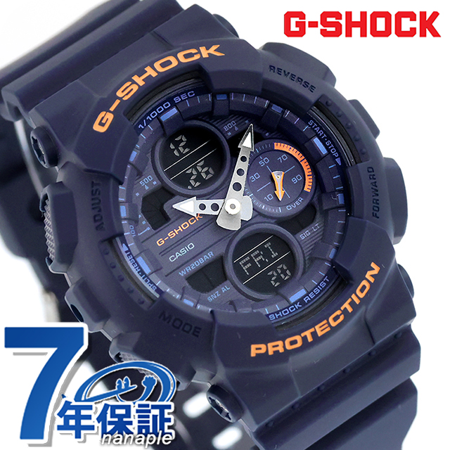 gショック ジーショック G-SHOCK クォーツ 電池式 GMA-S140-2A2 レディース 腕時計 ブランド カシオ casio アナデジ ネイビー おしゃれ 防水 文字盤 大きい プレゼント 女性 実用的