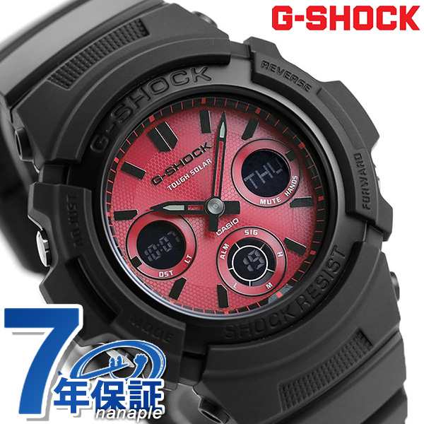 あす着 G Shock Gショック メンズ 腕時計 スペシャルカラー 海外モデル ソーラー Awr M100sar 1adr カシオ レッド ブラック 時計の通販はau Pay マーケット 腕時計のななぷれ