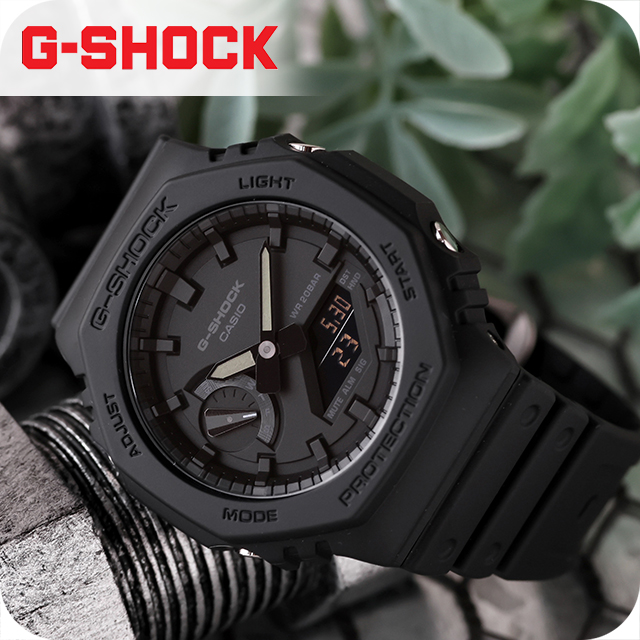G-SHOCK 時計 ブラック G-SHOCK BASIC gショック ジーショック GA-2100 メンズ 腕時計