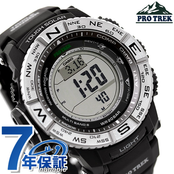 配送員設置 Casio Protrek 電波ソーラー Prw 3500 腕時計 デジタル Revista Universuljuridic Ro