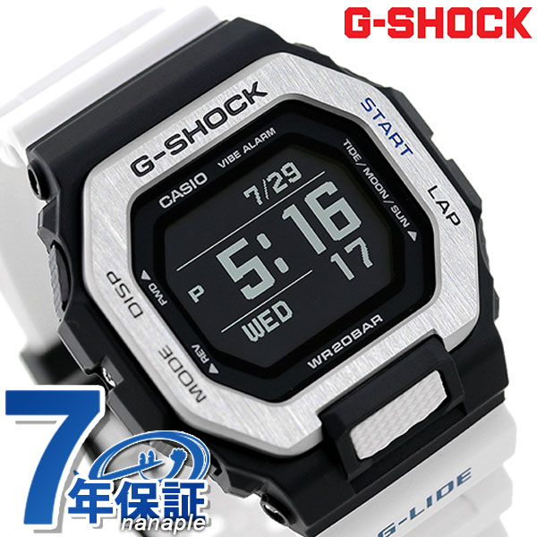 カシオ Gショック Gライド Bluetooth タイドグラフ クオーツ メンズ 腕時計 Gbx 100 7dr Casio G Shock ブラック ホワイトの通販はau Pay マーケット 腕時計のななぷれ
