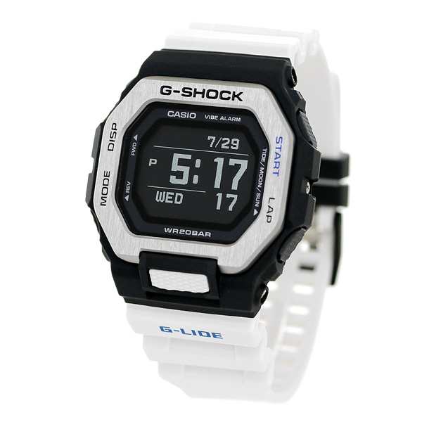 あす着 カシオ Gショック Gライド Bluetooth タイドグラフ クオーツ メンズ 腕時計 Gbx 100 7dr Casio G Shock ブラック ホワイトの通販はau Pay マーケット 腕時計のななぷれ