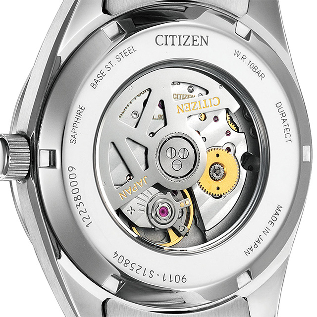 シチズン コレクション 自動巻き 腕時計 メンズ CITIZEN COLLECTION NB1050-59H アナログ グレー 日本製 ブランド おしゃれ 防水 プレゼント 男性 実用的_6
