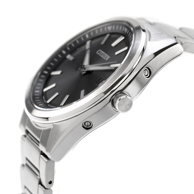 シチズン コレクション 光発電エコドライブ電波 腕時計 ブランド メンズ 電波ソーラー CITIZEN COLLECTION AS1080-65E アナログ ブラック 黒 おしゃれ 防水 プレゼント 男性 実用的_2
