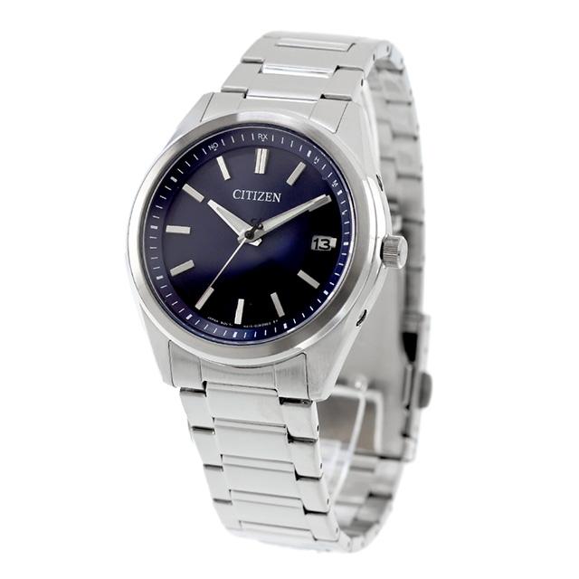 シチズン コレクション 光発電エコドライブ電波 腕時計 ブランド メンズ 電波ソーラー CITIZEN COLLECTION AS1080-65L アナログ ネイビー おしゃれ 防水 プレゼント 男性 実用的_1