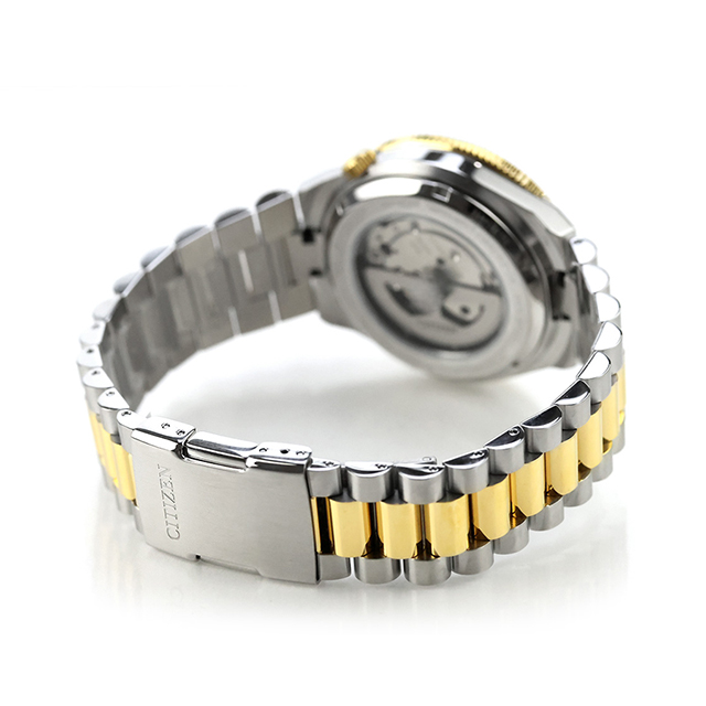 シチズン コレクション TSUYOSA 自動巻き 腕時計 ブランド メンズ CITIZEN COLLECTION NJ0234-58X アナログ レッド ゴールド 赤 おしゃれ 防水 プレゼント 男性 実用的_4