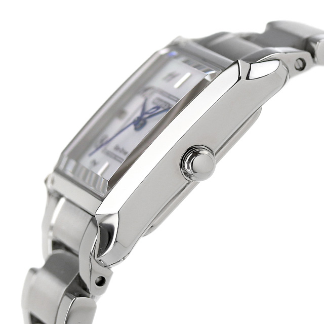 シチズン エル SQUARE Collection 光発電エコドライブ 腕時計 レディース ソーラー CITIZEN L EW5600-87D アナログ シェル ブランド おしゃれ 防水 軽い 華奢 かわいい プレゼント 女性 実用的_2