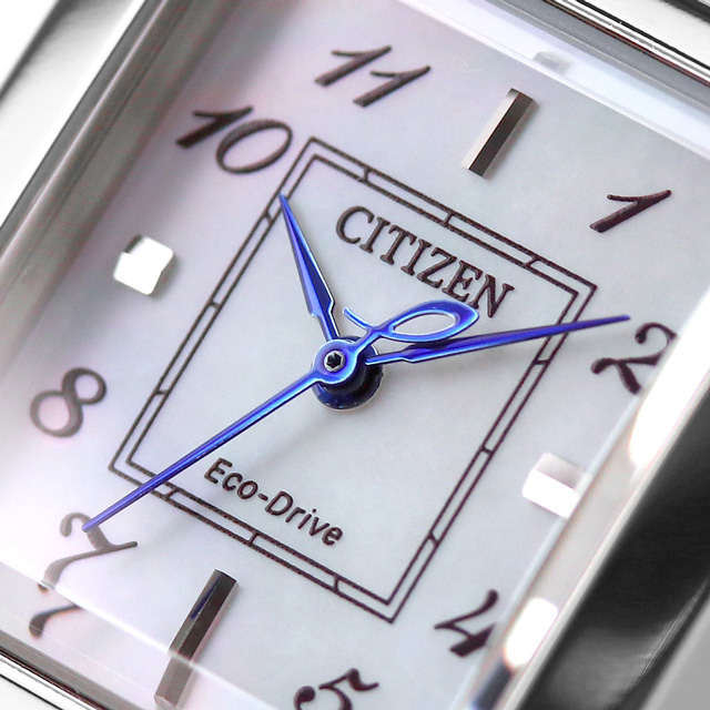 シチズン エル SQUARE Collection 光発電エコドライブ 腕時計 レディース ソーラー CITIZEN L EW5600-87D アナログ シェル ブランド おしゃれ 防水 軽い 華奢 かわいい プレゼント 女性 実用的_5
