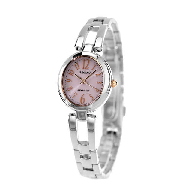 シチズン レグノ ソーラーテック レディース ブレスレット KP1-624-91 CITIZEN REGUNO 腕時計 ピンク_1