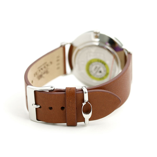 コーチ COACH 時計 レディース 36mm シルバー×ブラウン 革ベルト 14503120 ペリー 腕時計_4