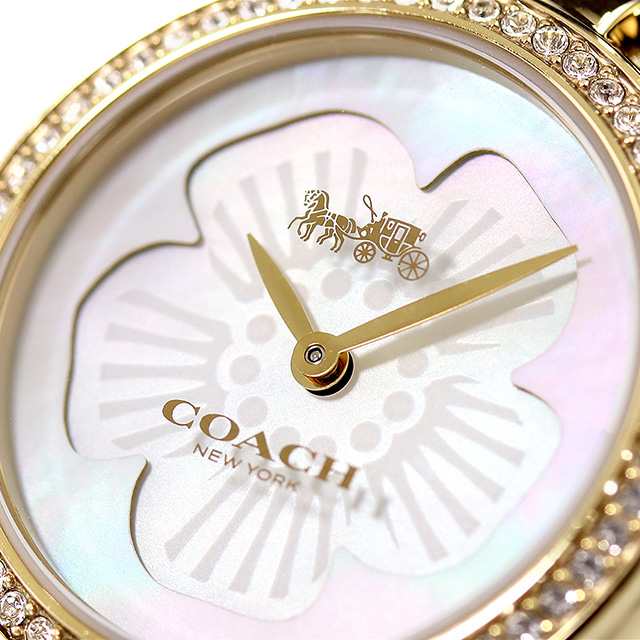 コーチ パーク クオーツ 腕時計 レディース COACH 14503512 アナログ ホワイトシェル イエローゴールド 白の通販はau PAY  マーケット - 腕時計のななぷれ | au PAY マーケット－通販サイト