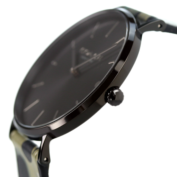 コーチ チャールズ 41mm クオーツ メンズ 腕時計 14602573 COACH ブラック カーキ_2