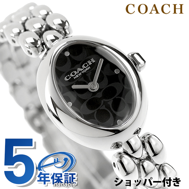 コーチ職 サミー 石英 乾電池式 ウオッチ ブランド名 レディース COACH 14504420 アナログ 黒いこと 黒 格好のいい 雨合羽 他愛もない 壊れ易い 可愛らしい 差し上げ物 御上さん 実用的
